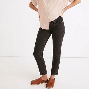 Maternity Side-Panel Perfect Vintage Jeans in Lunar Wash